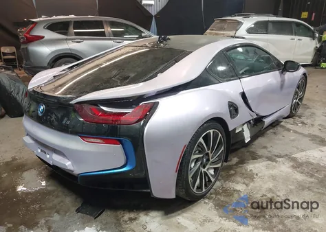 2017 BMW I8 z USA, uszkodzony, nr VIN WBY2Z2C3XHV676856